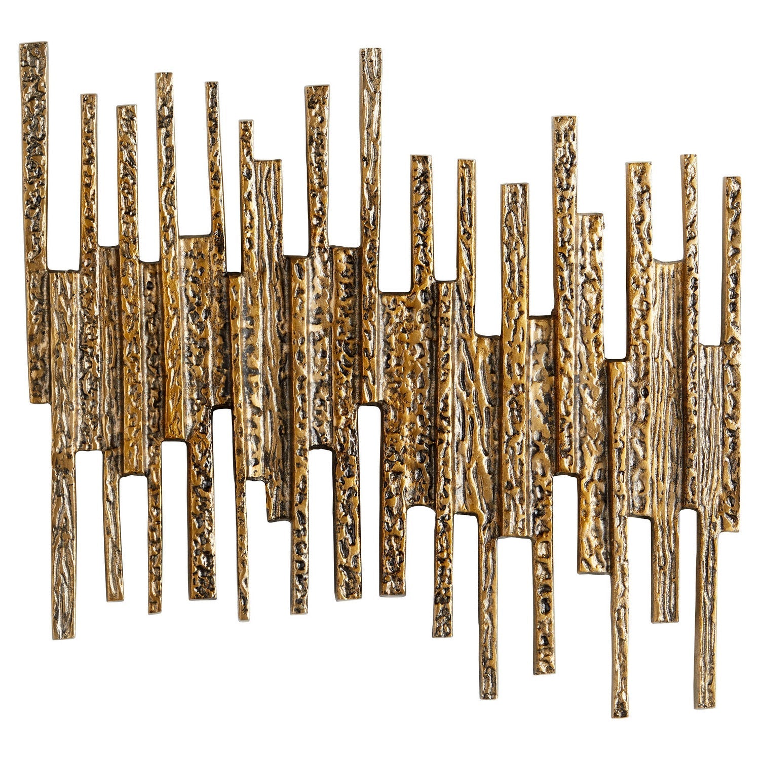 Antique Brass Ledger Wall Decor by Cyan Design 11311 - Medium Size for Living Room, Bedroom & Office Decor