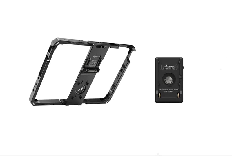 Accsoon CEPC-03 iPad Powercage II Mount - Universal iPad Holder for iPad 5th-10th Gen, Air 3rd-5th Gen & Pro 9.7/10.5/11 inch (1st-4th Gen) - Perfect for Video Shooting, Live Streaming & Photography