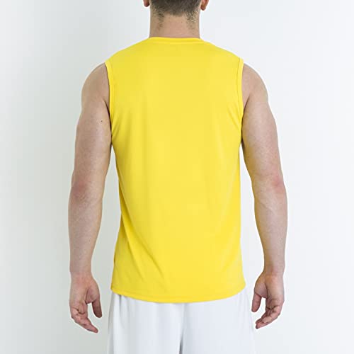 JOMA Combi Shirt - Yellow Sleeveless Top for Women XS | Casual Summer Wear, Beach Outfit, Street Fashion