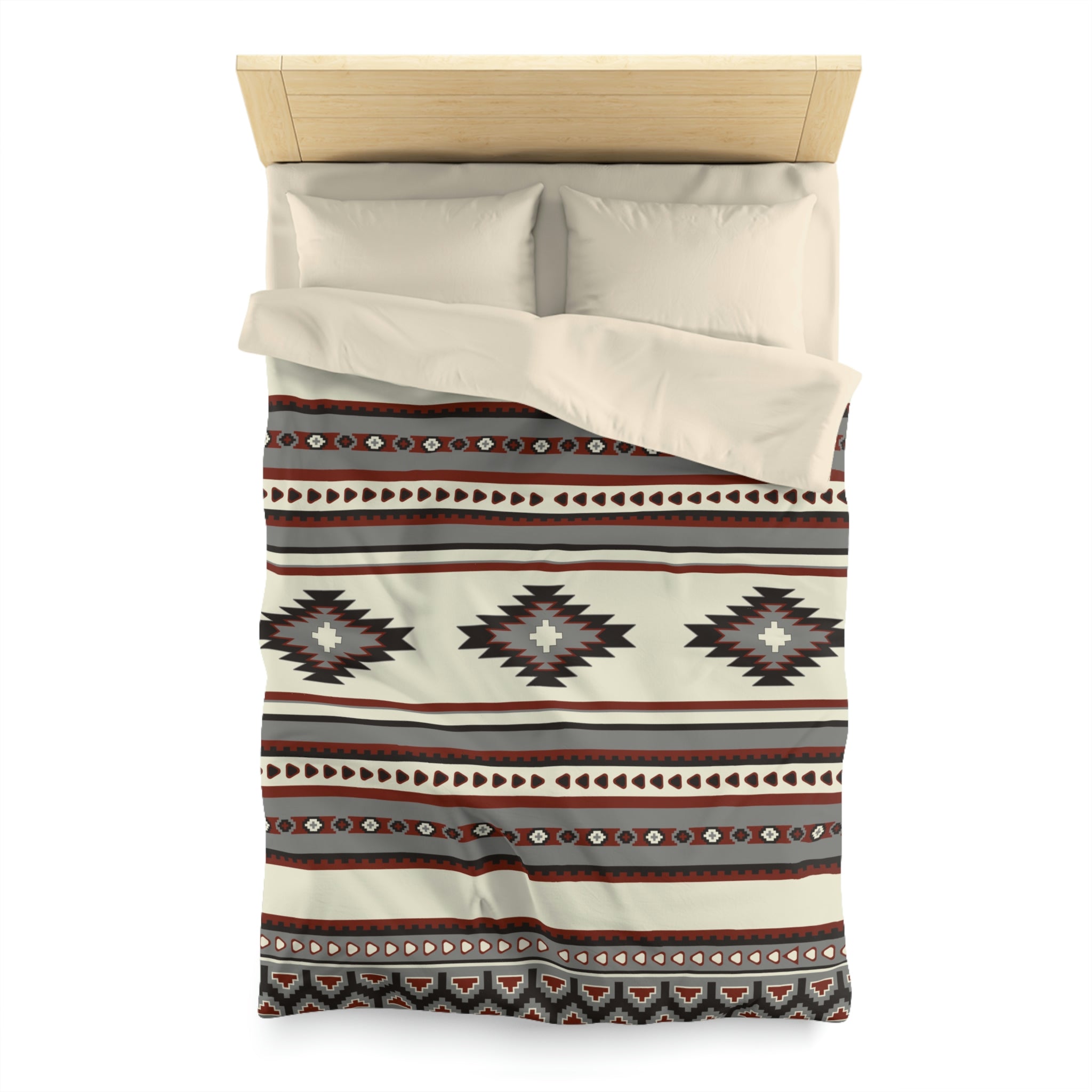 Spirit Canyon Microfiber Duvet Cover Set - Southwestern Style Bedding for Queen & Twin Beds | Soft & Breathable Bedroom Decor for Cozy Sleep & Southwestern Themed Rooms