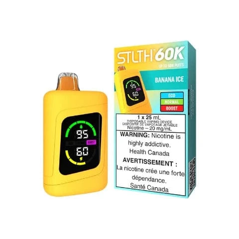 STLTH 60K Disposable Vape - 60000 Puffs & 25mL E-Liquid Capacity - Long-Lasting Flavored Vape Pen for All-Day Use | Perfect for Travel, Parties, and On-the-Go Vaping