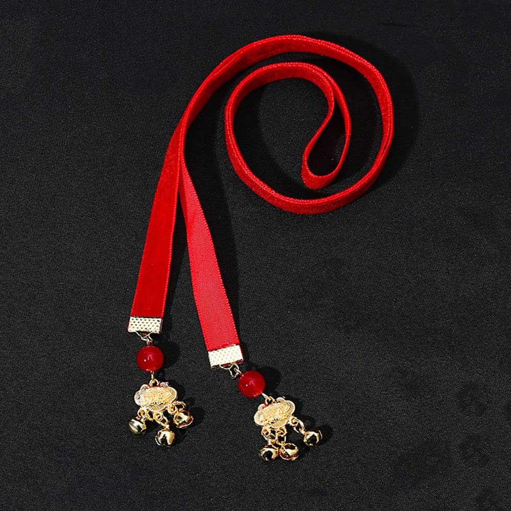 BYBYCD Unique Lucky Personality Hair Band - Ancient Style Braided Hair Rope for Kids, Hanfu Accessories, Chinese Cultural Hair Decorations for Girls (Gift) - Perfect for Cosplay, Traditional Festivals & Cultural Events