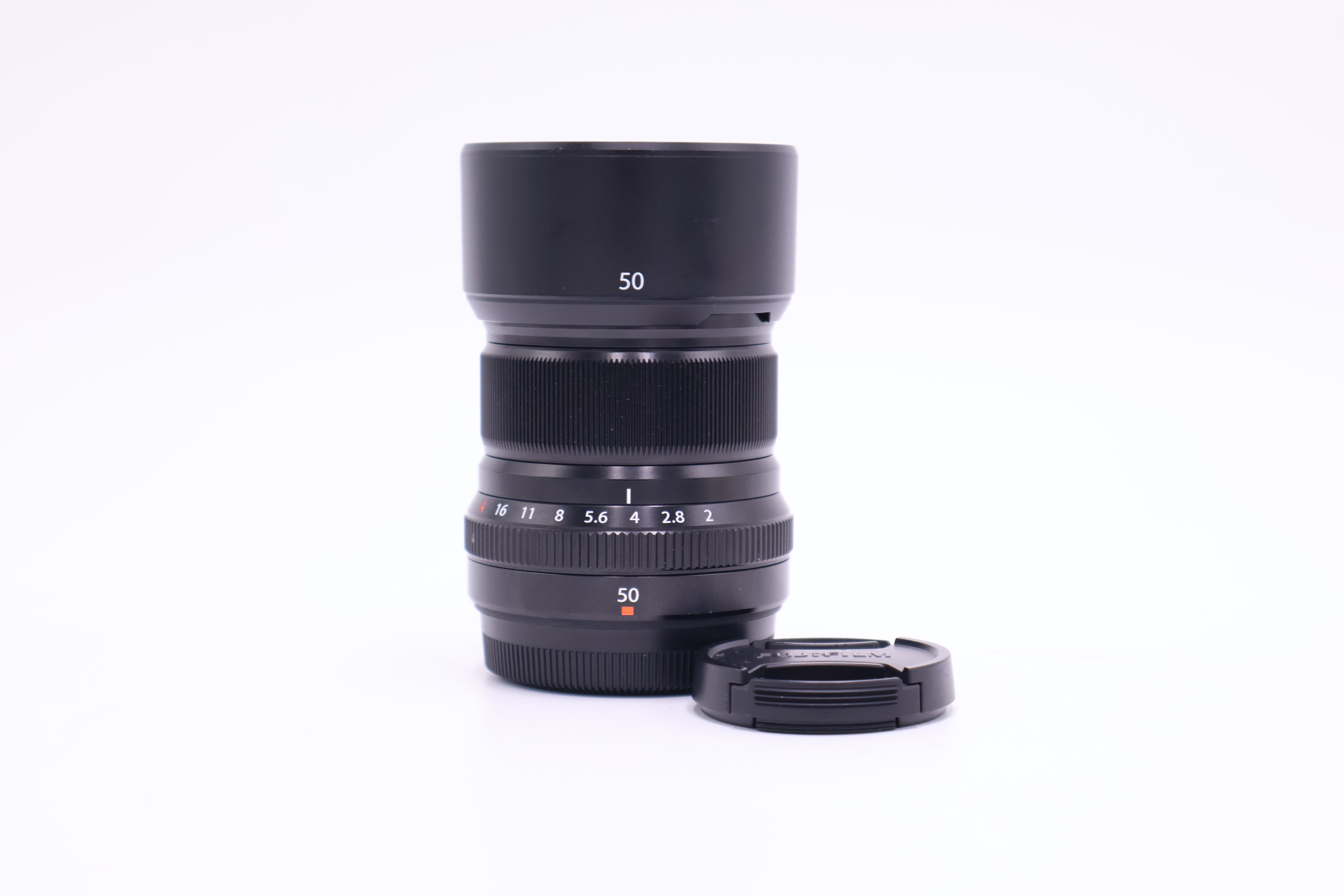 Fujifilm XF 50mm F2 R WR Lens - Black (Used) | Fast Aperture Prime Lens for Portrait & Street Photography | Compatible with Fujifilm X-Mount Cameras | Perfect for Travel & Everyday Shooting
