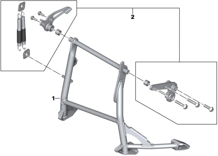 BMW F850GS/A Motorcycle Center Stand Kit - Heavy Duty Bike Stand for Easy Maintenance & Parking | Perfect for Off-Road Adventures & Garage Storage