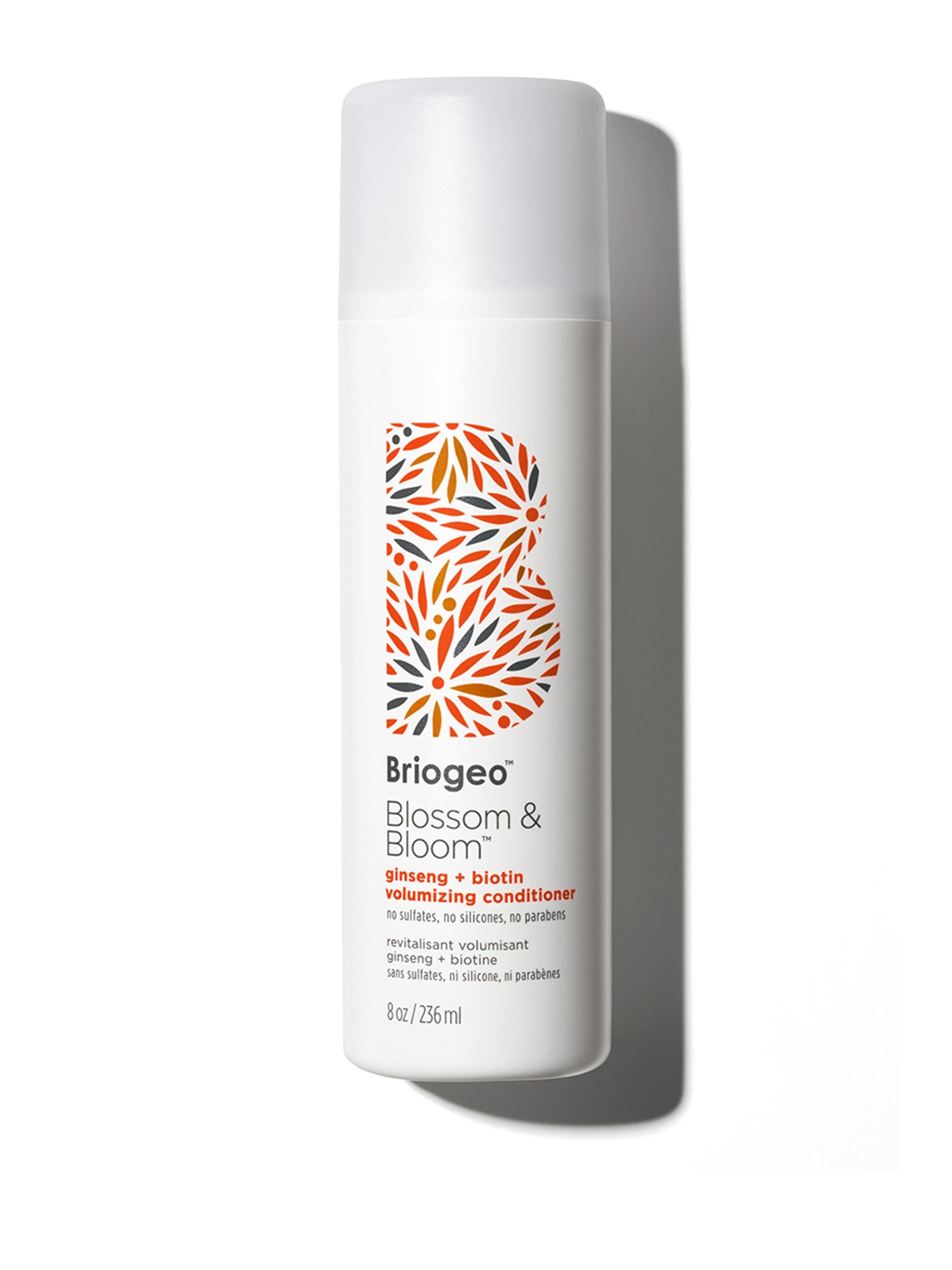 Blossom & Bloom Ginseng + Biotin Volumizing Hair Conditioner for Thicker, Fuller Hair - Natural Hair Growth Treatment for Dry, Damaged Hair - Perfect for Daily Use & Salon-Quality Results at Home