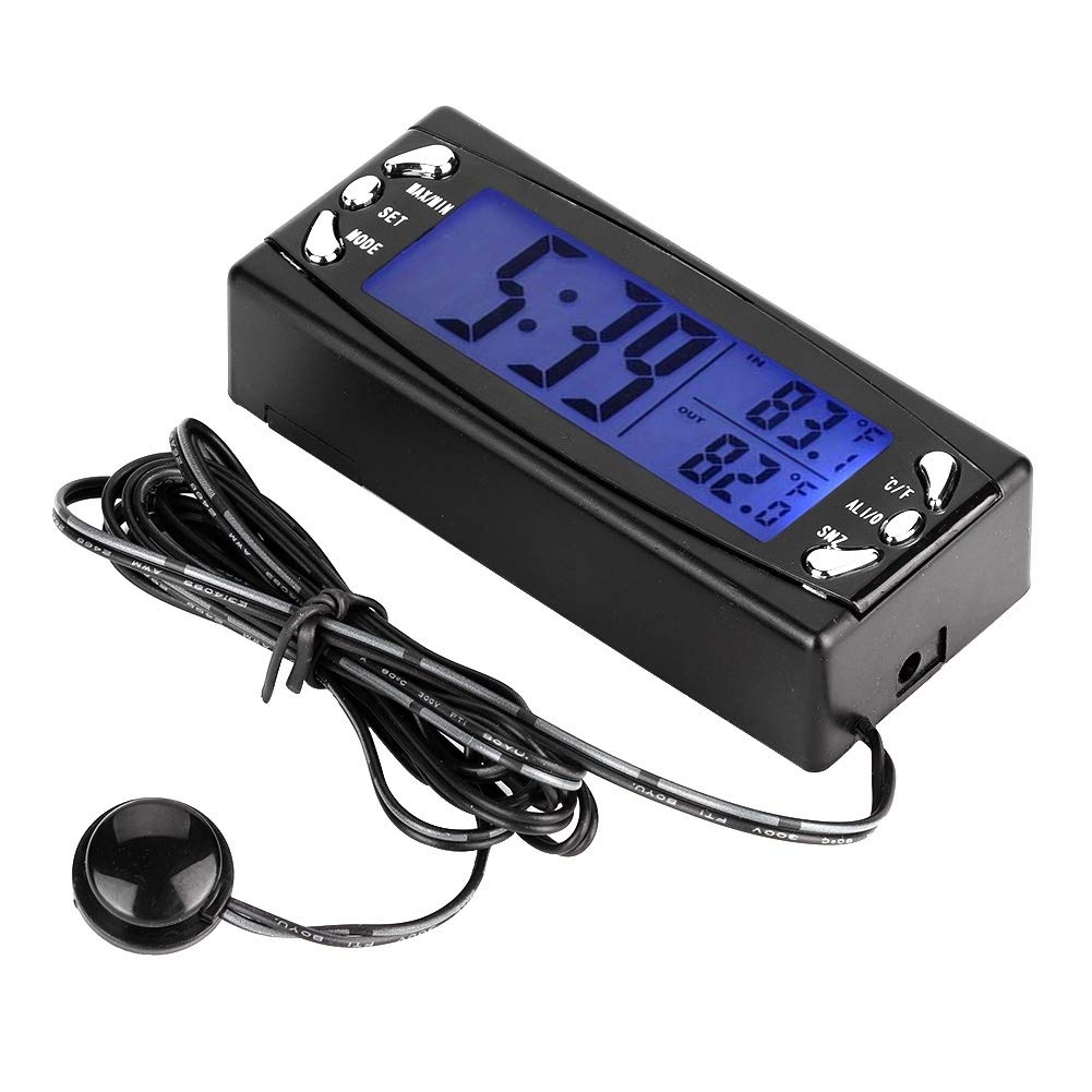 Digital Car Thermometer with Large Screen - Accurate Temperature Meter for RV, Truck & Vehicle - Perfect for Road Trips & Camping