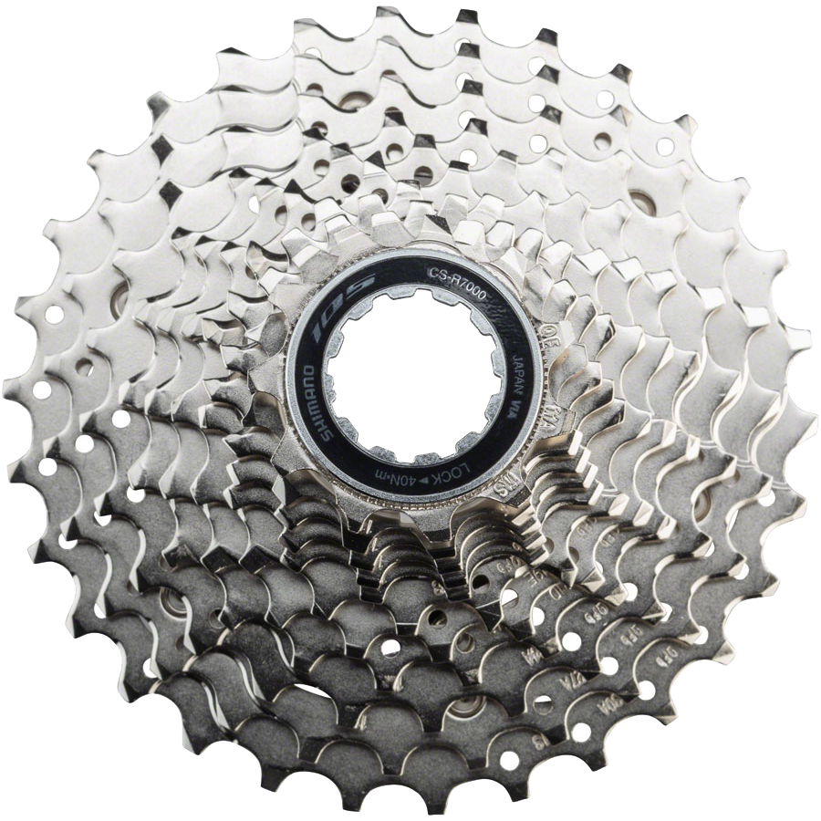 Shimano 105 CS-R7000 11-Speed 11-32T Cassette - Compatible with Road Bikes for Smooth and Efficient Gear Shifting | Perfect for Racing, Commuting, and Long-Distance Cycling
