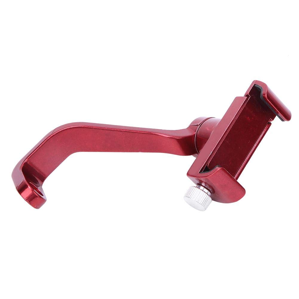 Tbest Universal Aluminum Alloy Bike & Motorcycle Phone Mount - Adjustable Handlebar & Rearview Mirror Phone Holder for iPhone, Android Smartphones - Perfect for Cycling, Commuting & GPS Navigation