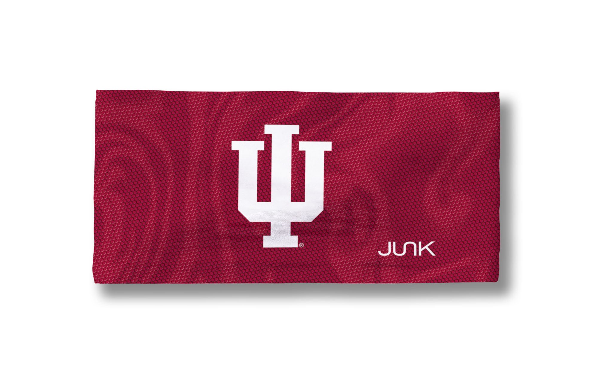 Indiana University Crimson Logo Big Bang Lite Headband - Comfortable Adjustable Sweatband for Sports, Workouts & Fan Gear