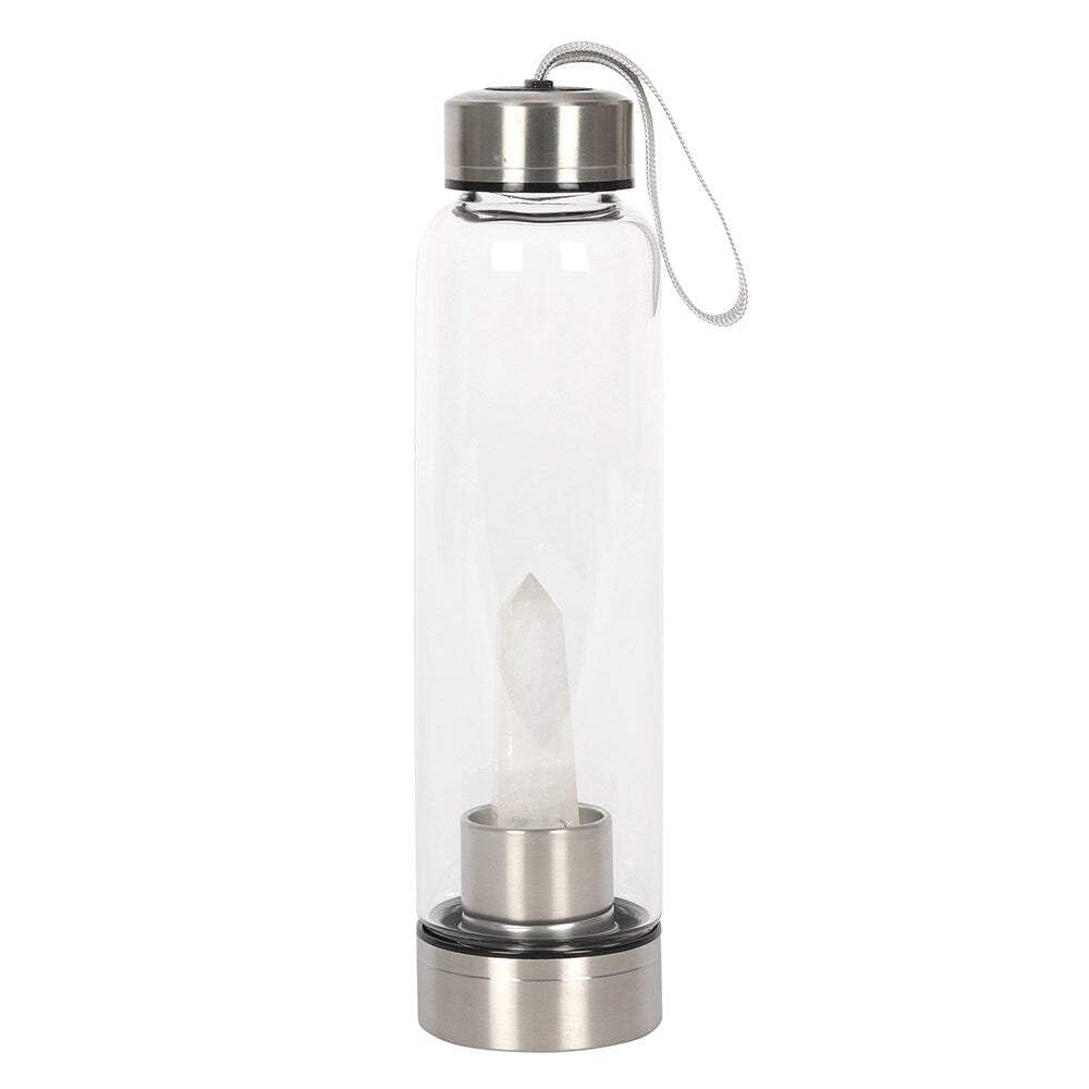 Stylish & Eco-Friendly Something Different Quartz Water Bottle - Leak-Proof, BPA-Free, 32oz for Gym, Hiking & Office Use