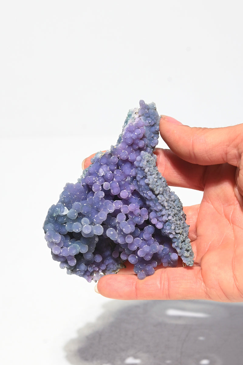 Natural Grape Agate Cluster - Unique Purple Crystal Specimen for Home Decor, Meditation & Healing | Perfect for Collectors, Gifts & Spiritual Practices