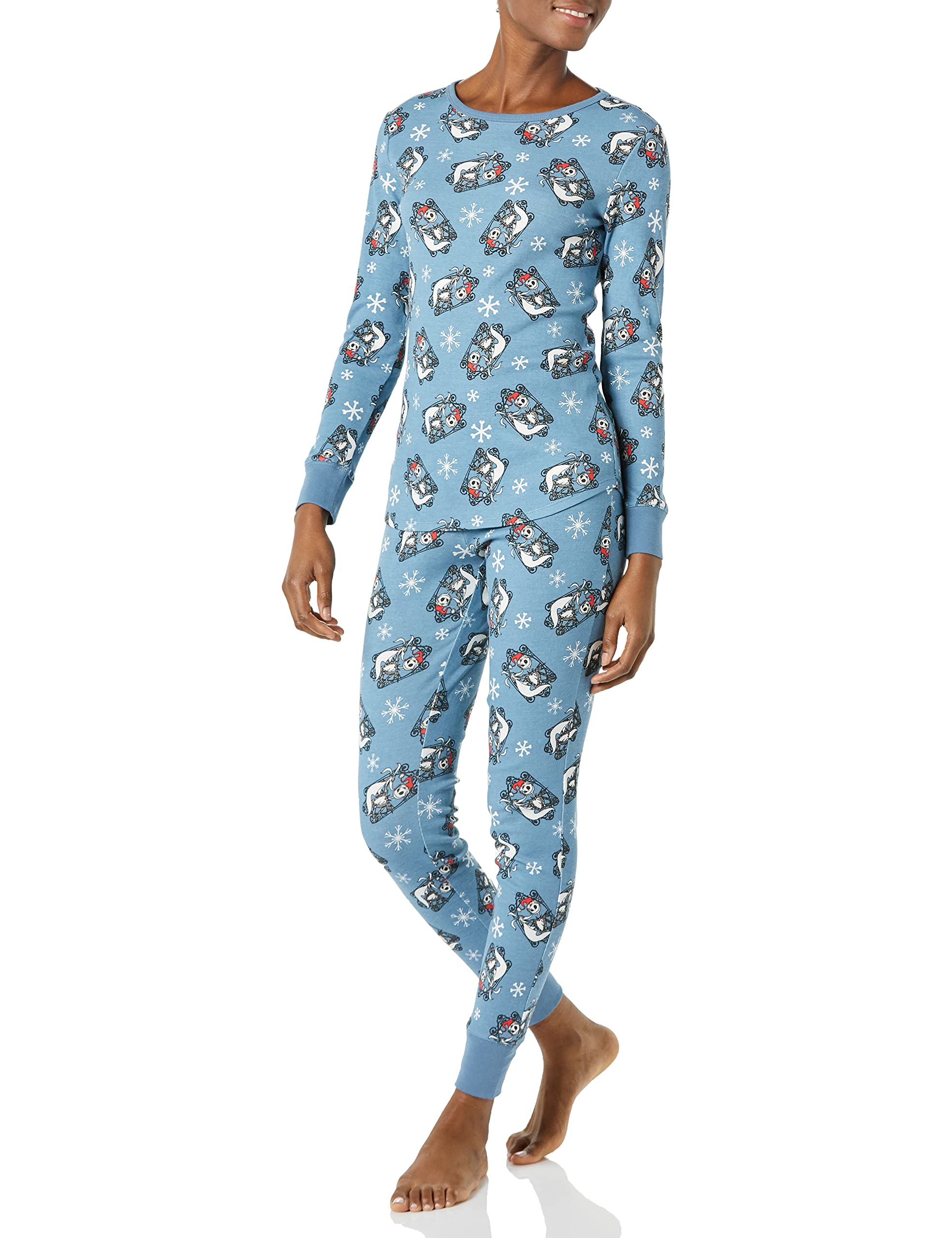 Disney Holiday Family Matching Pajama Sets - Cozy Christmas Pajamas for Women, Men & Kids - Amazon Essentials - Perfect for Family Photos, Christmas Morning & Holiday Gatherings
