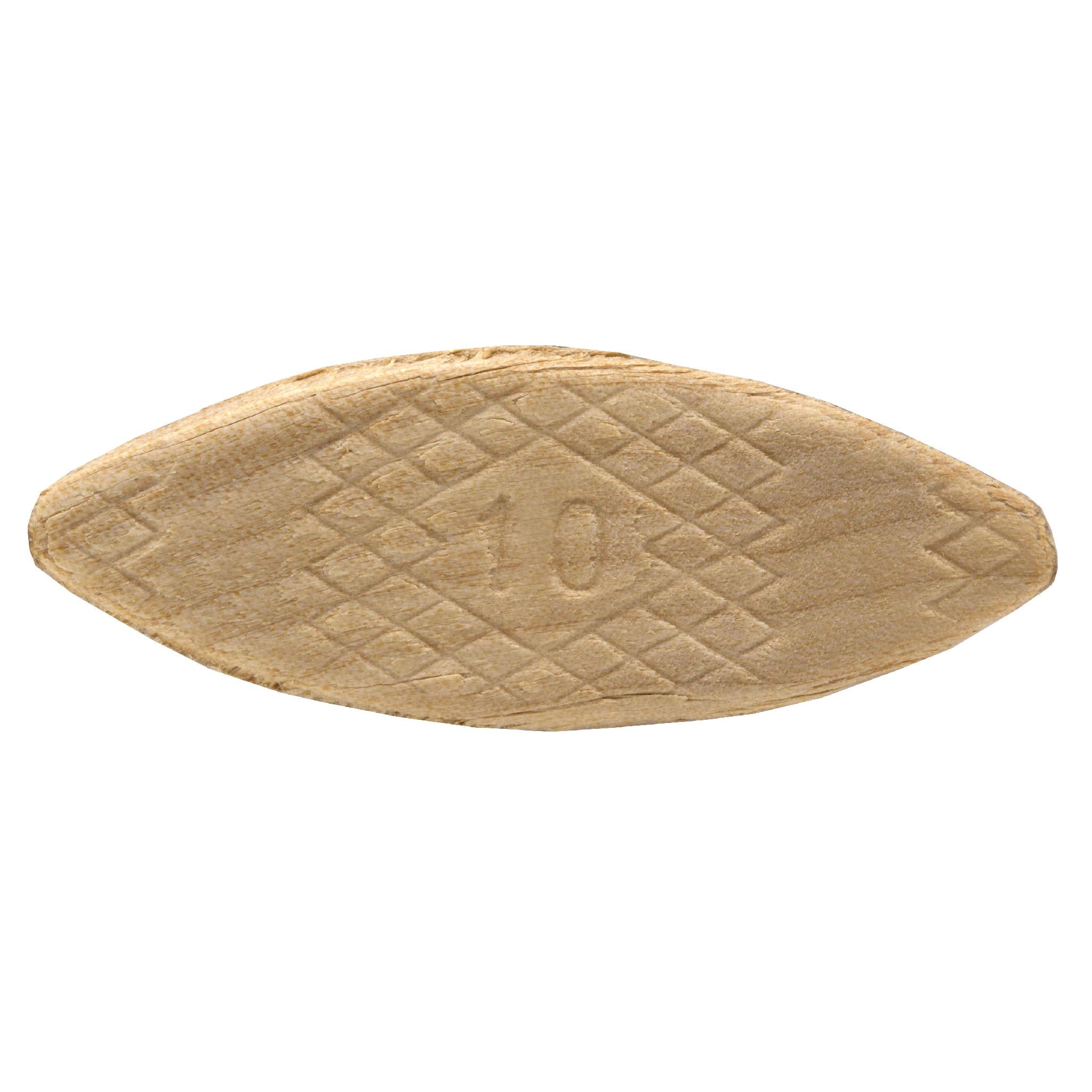 WEN JN111B #10 Birch Wood Biscuits for Woodworking - 100 Pack - Perfect for Joinery, Cabinet Making & Furniture Repair