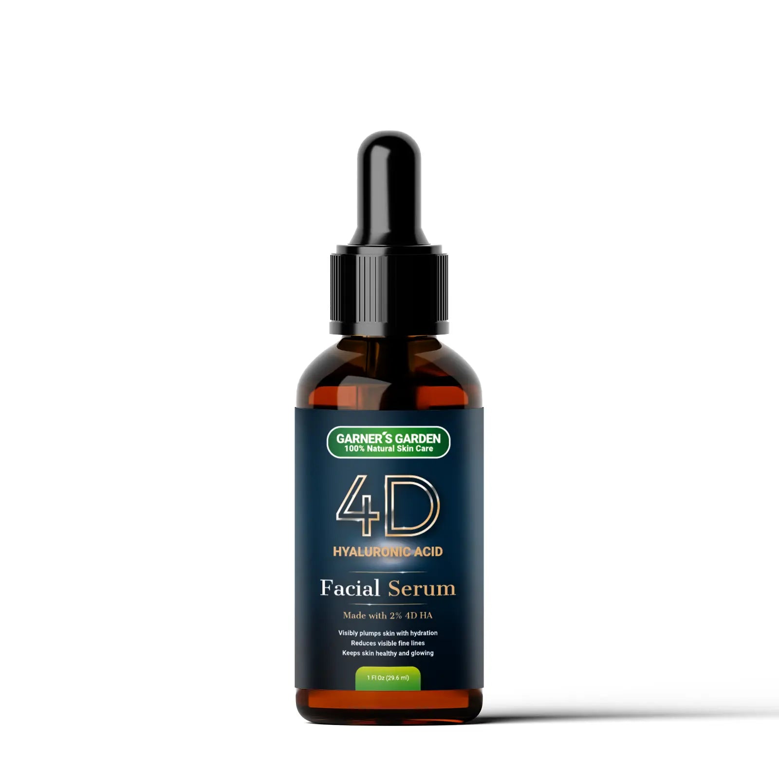 4D Hyaluronic Acid Facial Serum for Deep Hydration - Anti-Aging & Plumping Skin Care - Perfect for Dry, Sensitive & Mature Skin - Day & Night Use