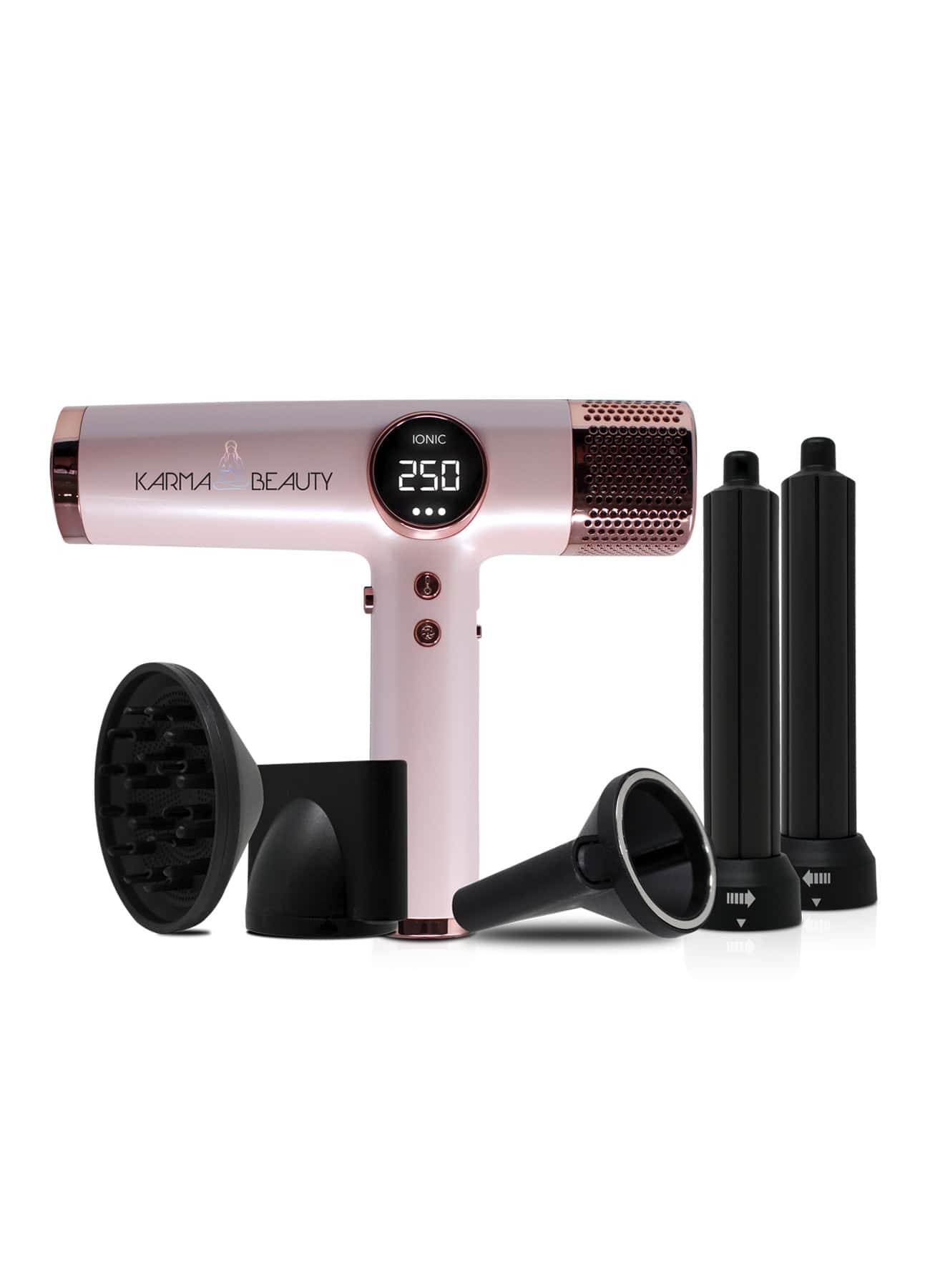 IQ Professional Digital Blow Dryer - 1875W Fast Drying Hair Dryer with Ionic Technology & Cool Shot Button for Salon-Quality Styling at Home - Perfect for Daily Use, Travel & Professional Salon Styling
