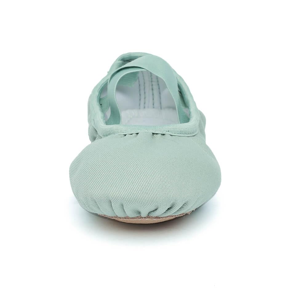 Girls Ballet Dance Shoes for Toddlers - Split Sole Lyrical Turners - Perfect for Ballet Class, Recitals & Dance Performances