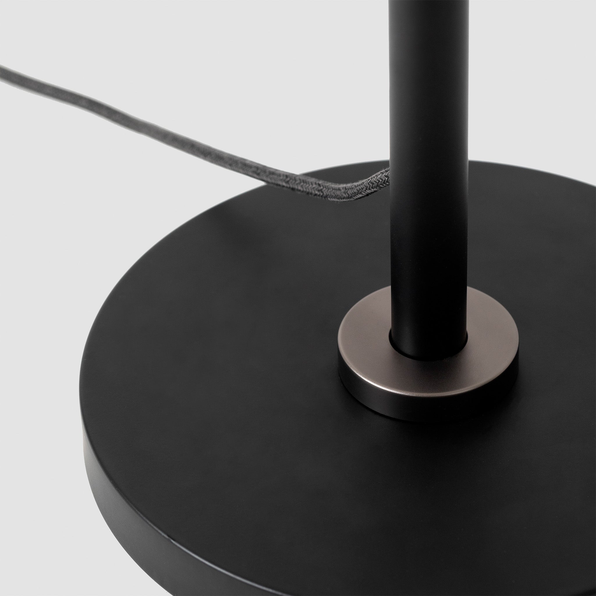 Adjustable Graphite Floor Lamp with Dimmable Light - Perfect for Living Room, Bedroom, and Office Reading Lighting