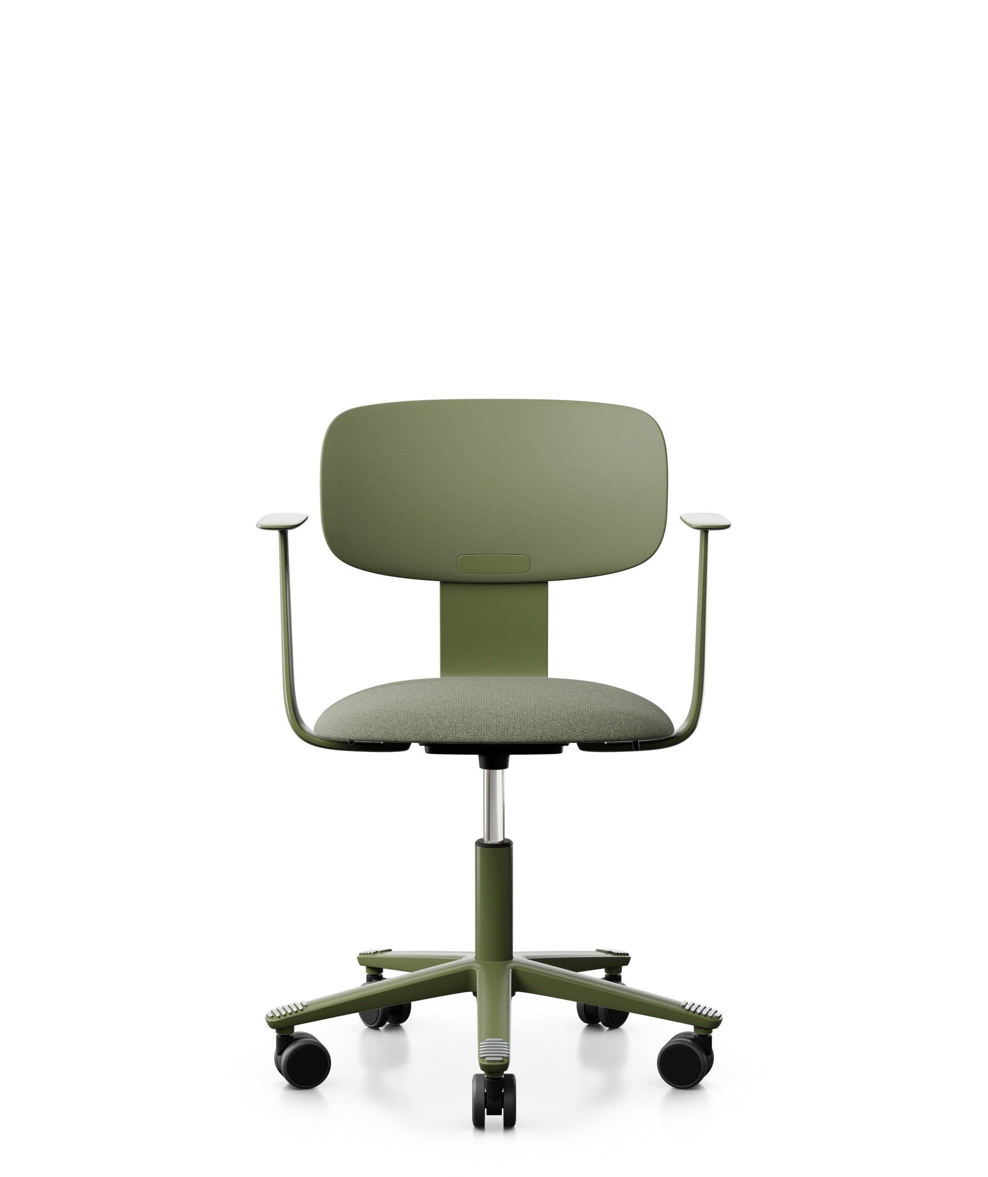HÅG Tion 2140 Ergonomic Office Chair with Adjustable Armrests - Grey Moss Fabric - Perfect for Home Office, Gaming & Workspace Comfort