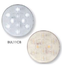 4 Inch Round LED Sealed Backup Light - Waterproof Reverse Light for Trucks, Trailers, Boats & Off-Road Vehicles