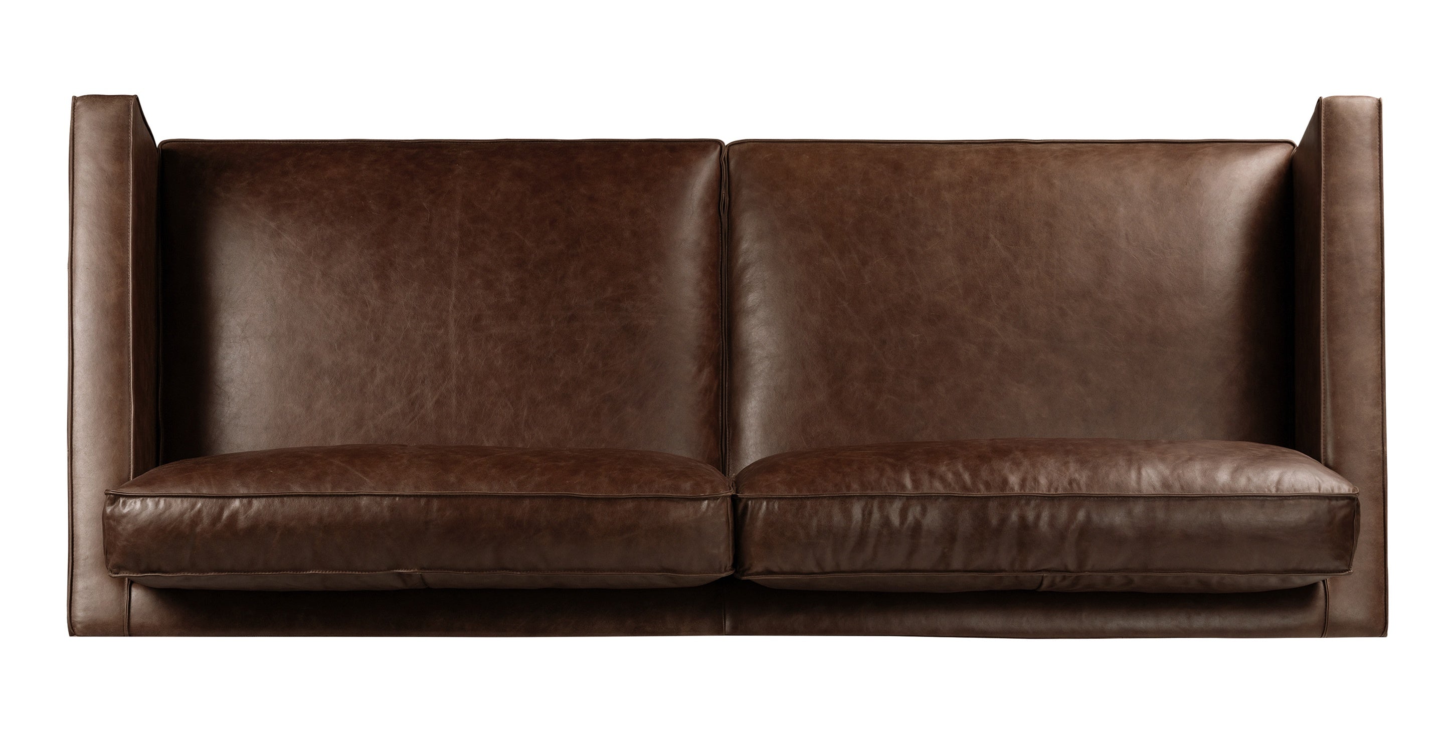 Premium Mateo Genuine Leather Sofa - Modern Luxury Living Room Furniture for Home & Office - Comfortable & Durable Leather Couch for Relaxing, Entertaining & Stylish Decor