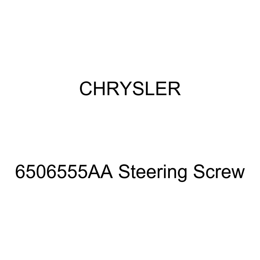 Genuine Chrysler 6506555AA Steering Screw - Replacement Part for Smooth & Precise Steering | Perfect for Chrysler Vehicle Repairs & Maintenance