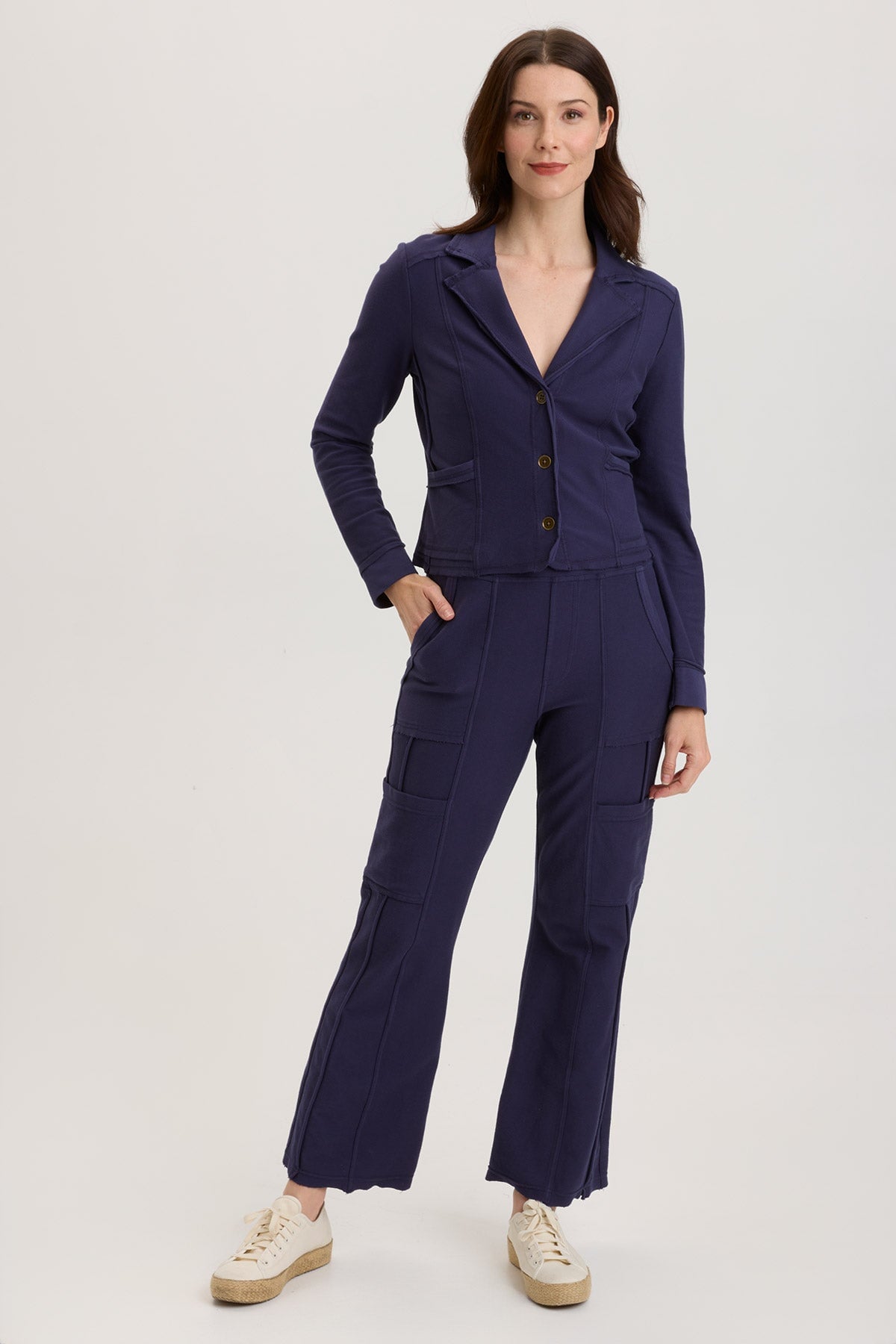 Tacie Women's Slim Fit Blazer Jacket - Professional Office Wear & Business Casual Outfits for Work, Meetings, and Formal Events