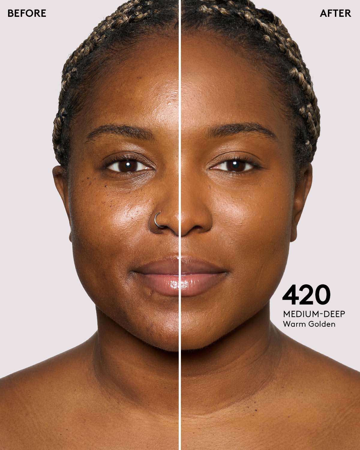 Pro Filt'r Soft Matte Longwear Foundation - Shade #420 | Oil-Free, Full Coverage Makeup for All-Day Wear | Perfect for Oily Skin & Hot Climates