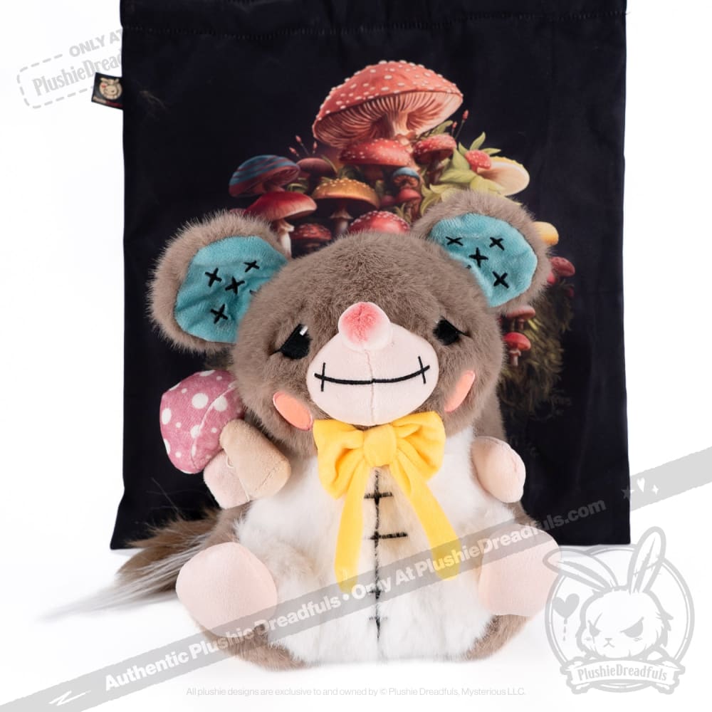 Victorian Style McGee's Dormouse Plush Toy - Cute Stuffed Animal for Kids & Collectors | Perfect for Nursery Decor, Gift Giving & Themed Parties