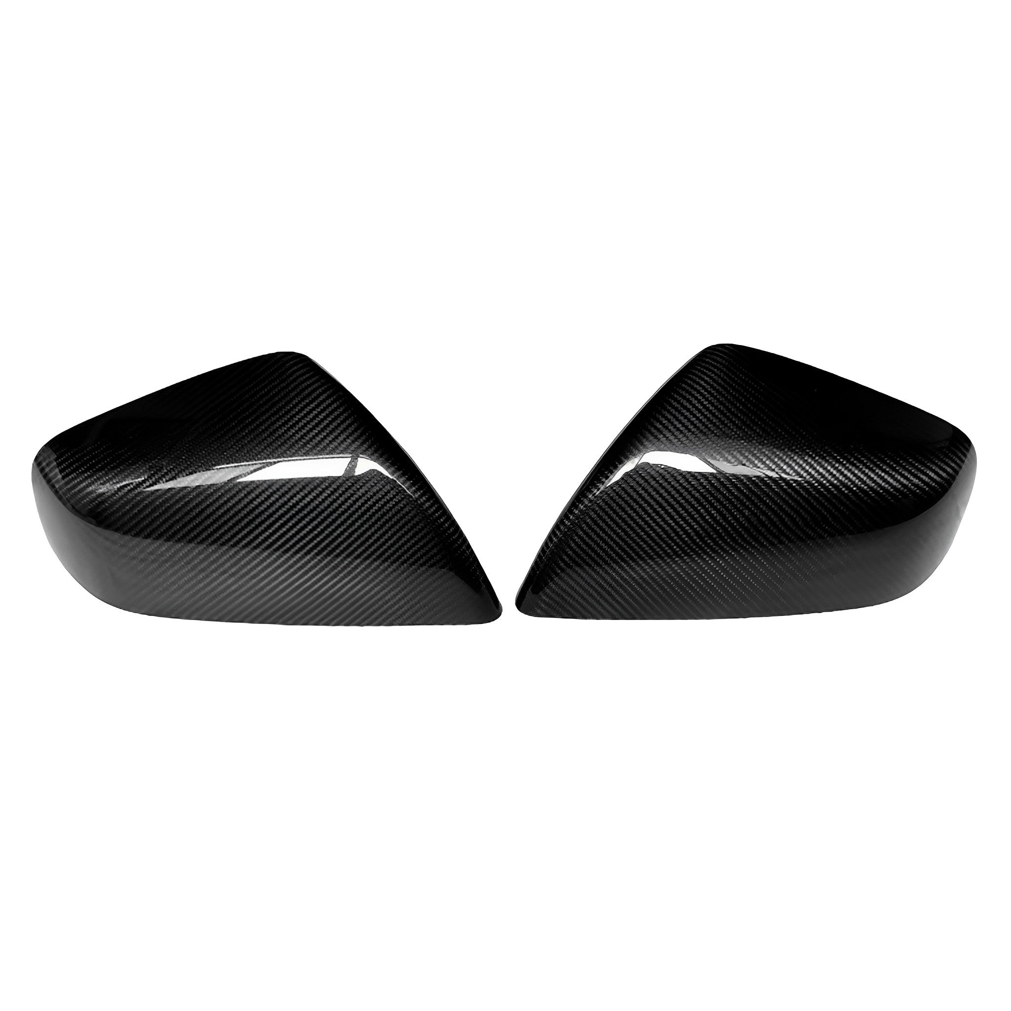 Premium Real Carbon Fiber Mirror Covers for Tesla Model X (2016-2025) - Lightweight & Durable Exterior Upgrade - Perfect for Car Enthusiasts & Customization Lovers