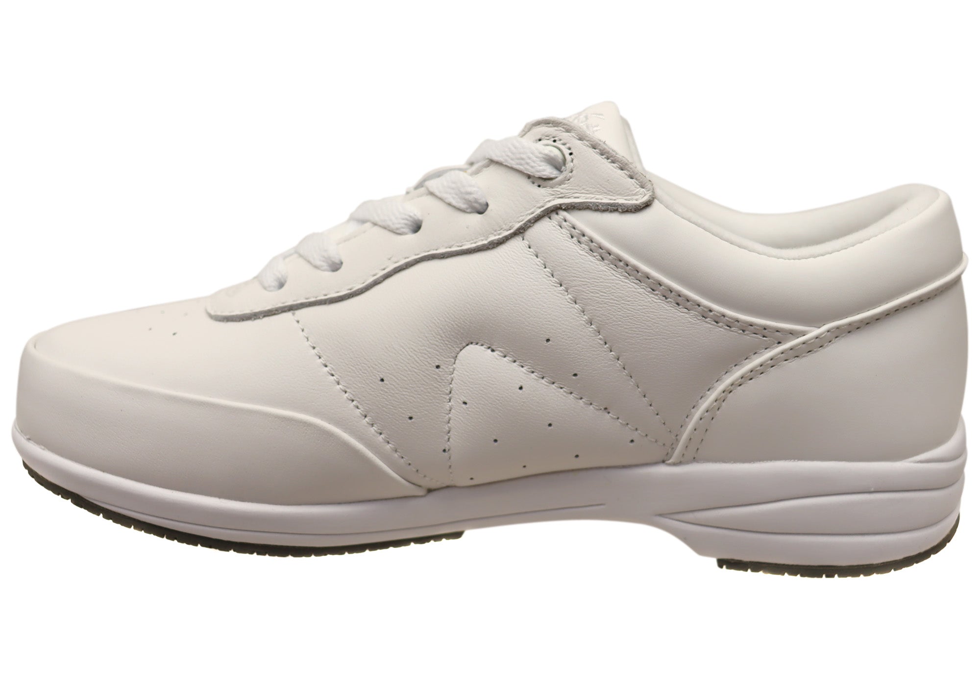 Propet Women's Washable Walker Leather Comfortable Wide Fit Shoes - Supportive & Breathable for All-Day Wear - Perfect for Nursing, Elderly Care & Post-Surgery Recovery
