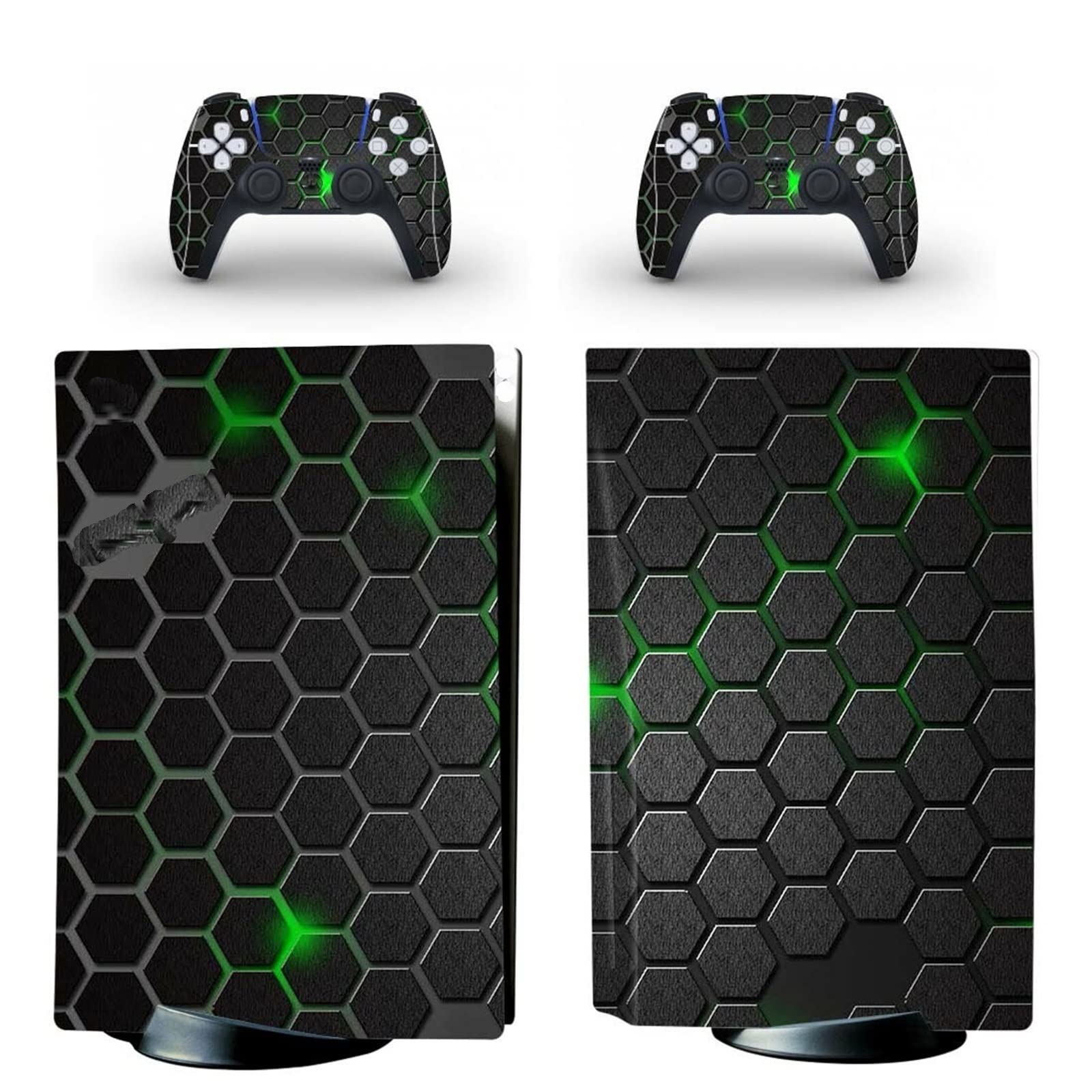 Anime Console Vinyl Skin Wrap for PS5 Disk Edition - Durable, Scratch-Resistant, Bubble-Free, Anti-Foam Protection Film (40357) - Perfect for Gaming Setups & Customization Enthusiasts