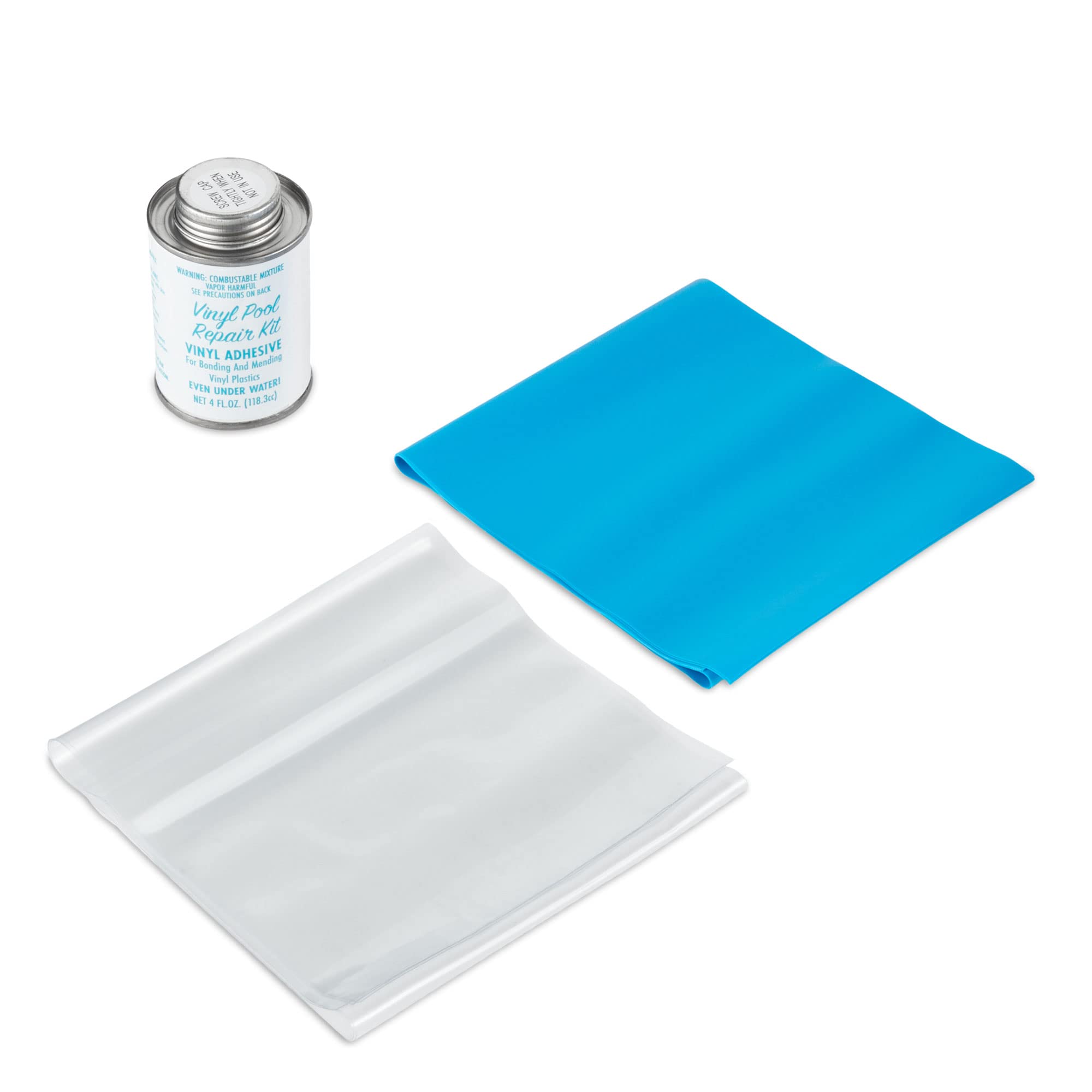 SWIMLINE HYDROTOOLS 4-Ounce Vinyl Pool Liner Repair Kit - Quick & Durable Fix for Above Ground & Inground Pools - Perfect for Leaks, Tears & Holes in Swimming Pool Liners