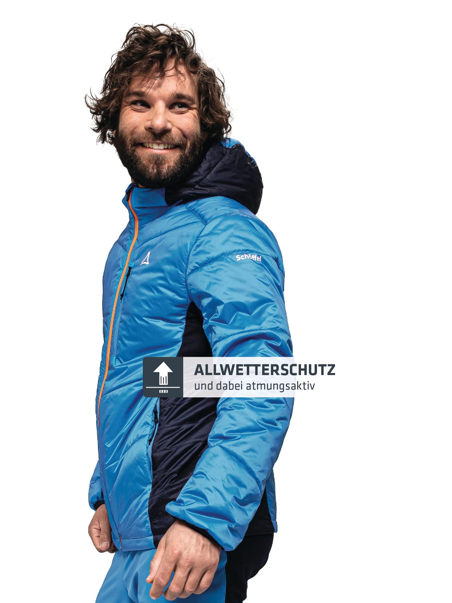 Schöffel Men's Stams M Padded Jacket 421 - Lightweight Insulated Winter Coat for Outdoor Activities, Hiking & Casual Wear