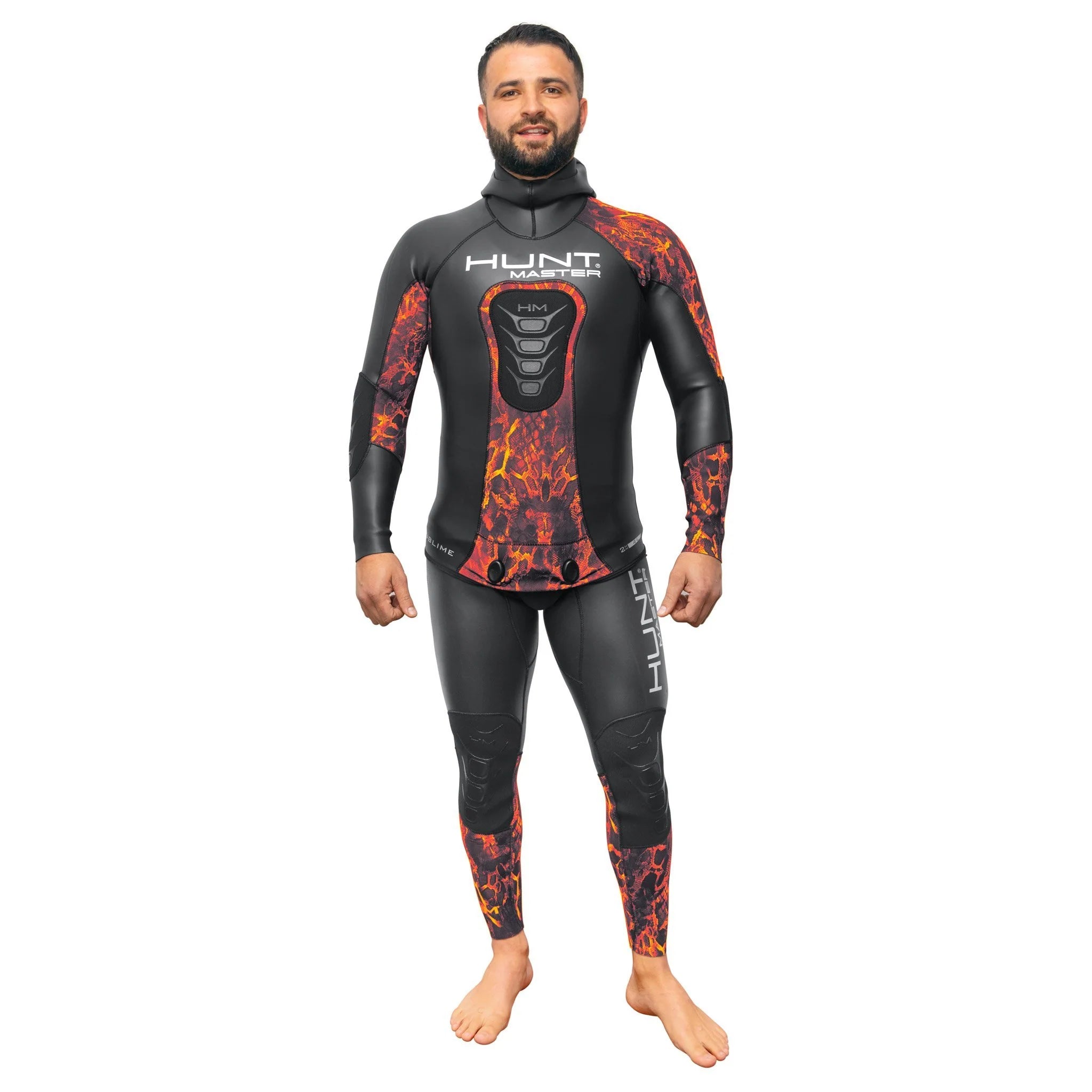 Hunt Master Sublime Smooth Skin Camo 2mm Wetsuit - 2 Piece Long John for Spearfishing & Free Diving | Warm & Flexible Neoprene for Cold Water Hunting