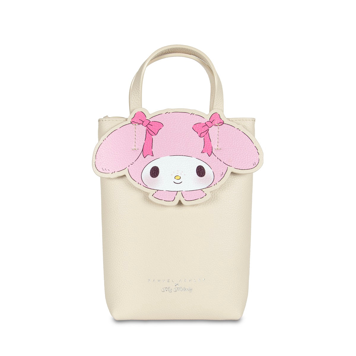 Samuel Ashley x Sanrio Characters Genuine Leather Phone Pouch - Cute Kawaii Wallet Case for iPhone & Android - Perfect for Travel, Work & Everyday Use