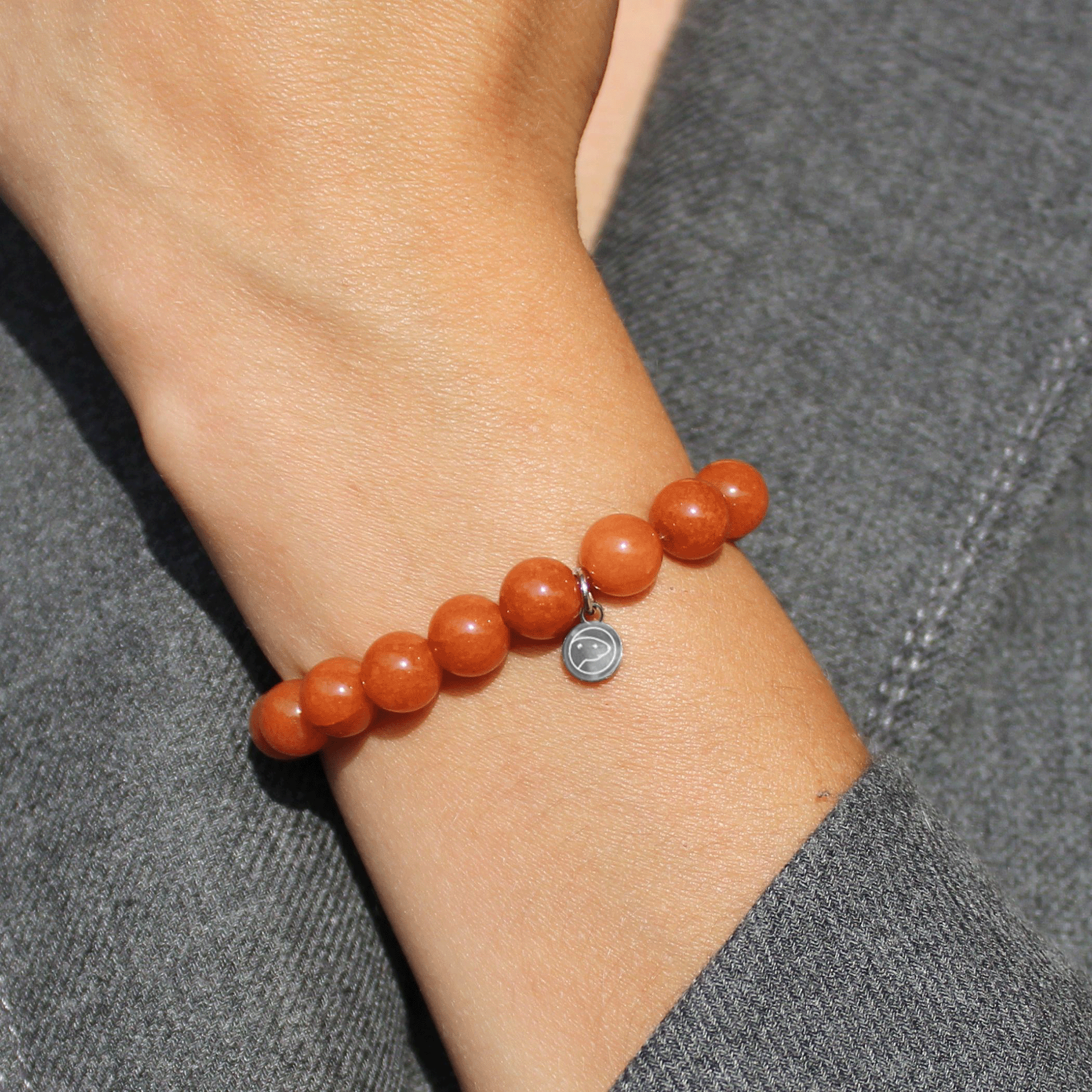 Sacral Chakra Bracelet Set - Svadhisthana Healing Crystal Energy Jewelry for Women & Men - Perfect for Yoga, Meditation & Spiritual Balance