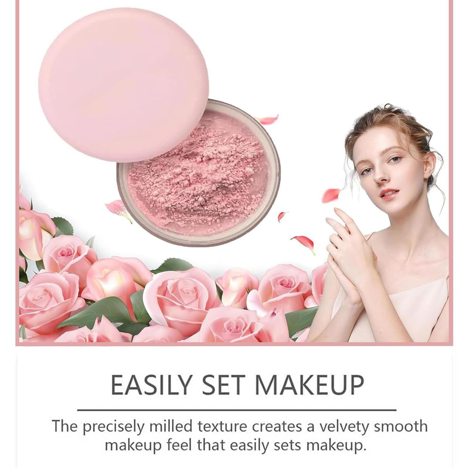 Luminance Milano Translucent Setting Powder - Blurring, Waterproof & Sweat-Proof Face Powder for All Skin Tones (01, 6G) | Matte Finish Makeup for Oily Skin, HD Photography & Long-Lasting Wear