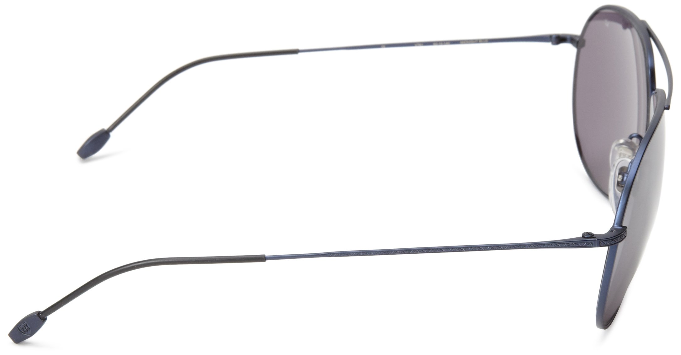 John Varvatos V761 Aviator Sunglasses for Men - Classic Polarized Pilot Shades with UV Protection - Perfect for Driving, Travel & Outdoor Adventures
