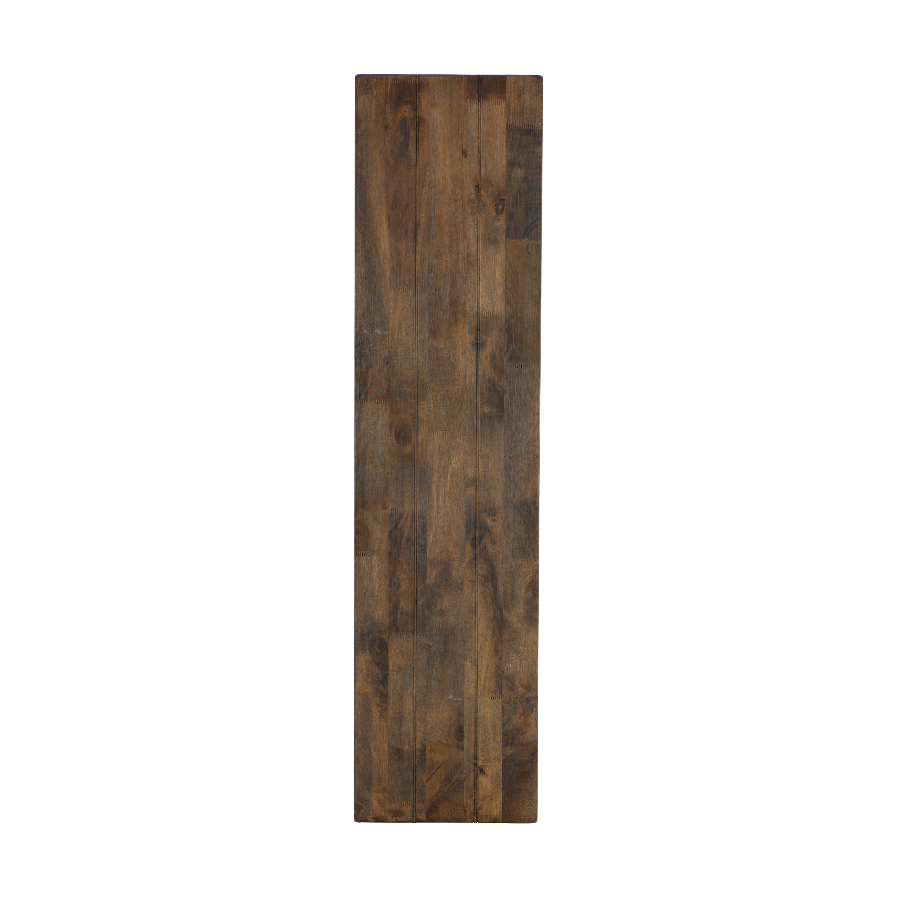 Classic Transitional Design Bench - Solid Rubber Wood Dining Furniture with Burnished Brown Finish | Perfect for Dining Rooms, Kitchens, Entryways & Home Decor