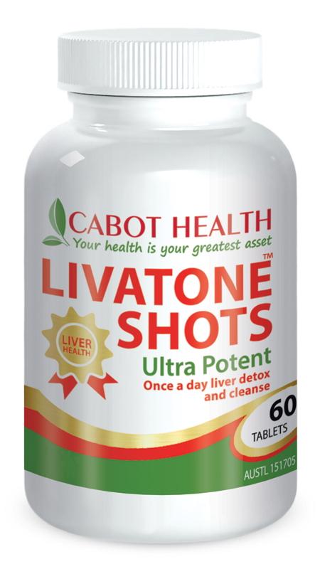 LivAtone Plus Liver Detox & Support Supplement by Cabot Health - Supports Liver Function, Digestion & Cleansing - Ideal for Daily Detox & Wellness Routine