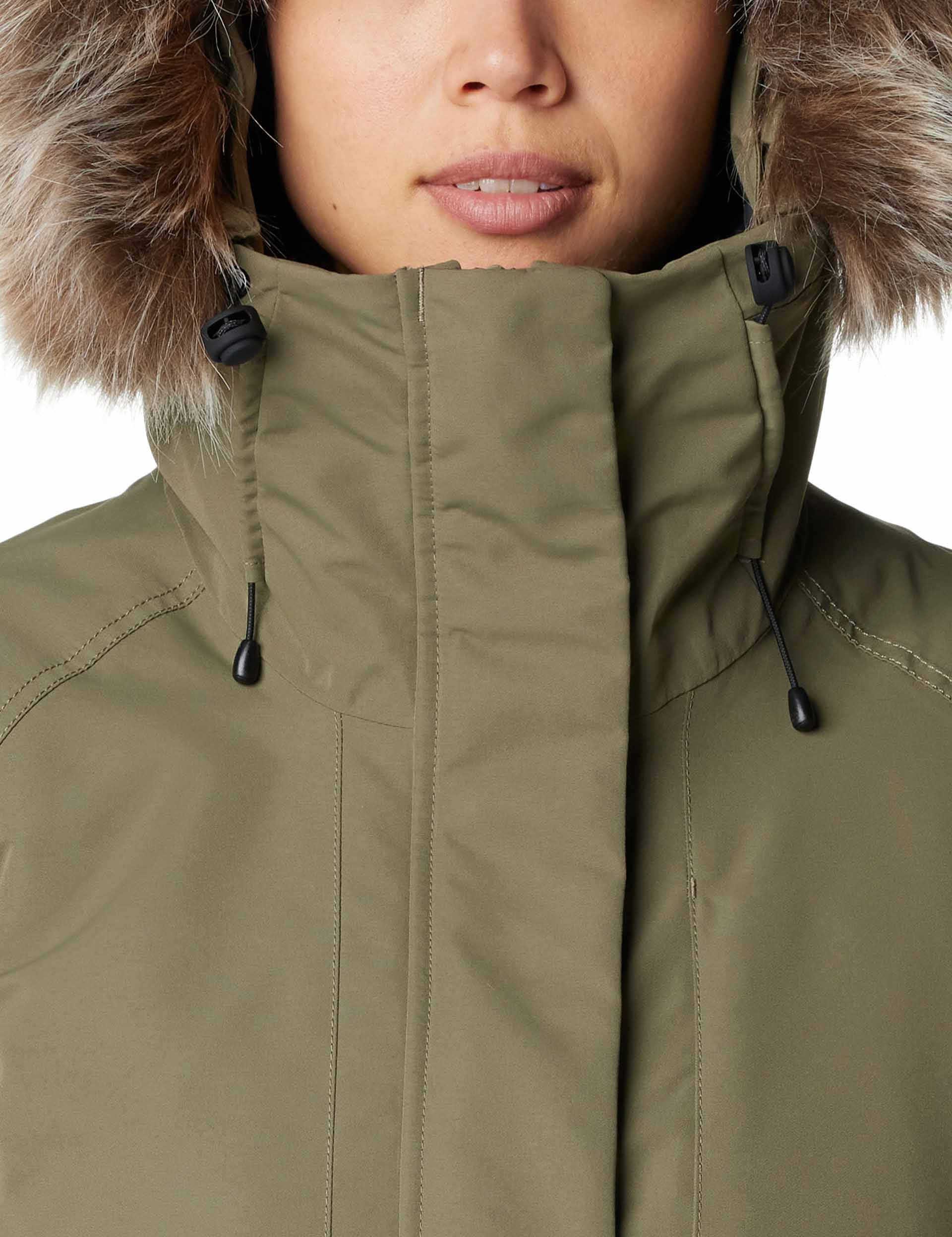 Little Si II Waterproof Parka Jacket for Women & Men - Lightweight Raincoat with Hood, Windproof Outdoor Shell (Stone Green) - Perfect for Hiking, Camping & Everyday Rainy Weather
