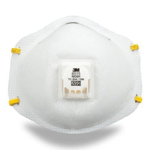 3M 07189 8515 N95 Welding Respirator Mask - NIOSH Certified for Welding, Metalworking & Industrial Safety - Dust & Particle Protection for Construction, Woodworking & DIY Projects