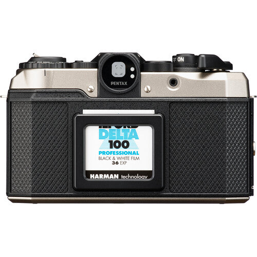 PENTAX 17 Half Frame Film Camera (Dark Silver) - Vintage Style 35mm Photography for Travel & Street Shooting
