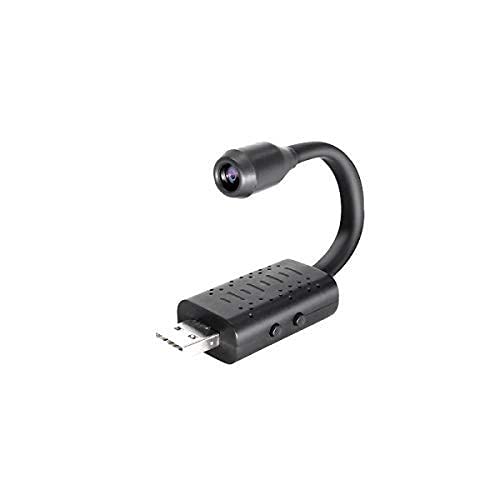 TechnoView Mini USB WiFi IP Camera - Wireless Portable Security Camera with Real-Time Surveillance, Motion Detection & Audio for Home, Office, Baby Monitor & Pet Monitoring