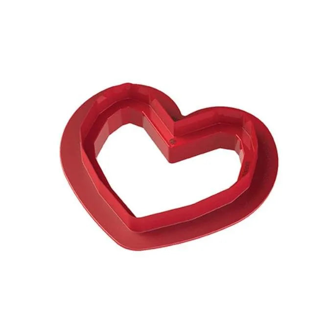 Heart-Shaped Silicone Mold for Baking & Chocolate - DIY Valentine's Day, Wedding, Party Desserts & Crafts - Non-Stick, Reusable, Food-Grade Silicone