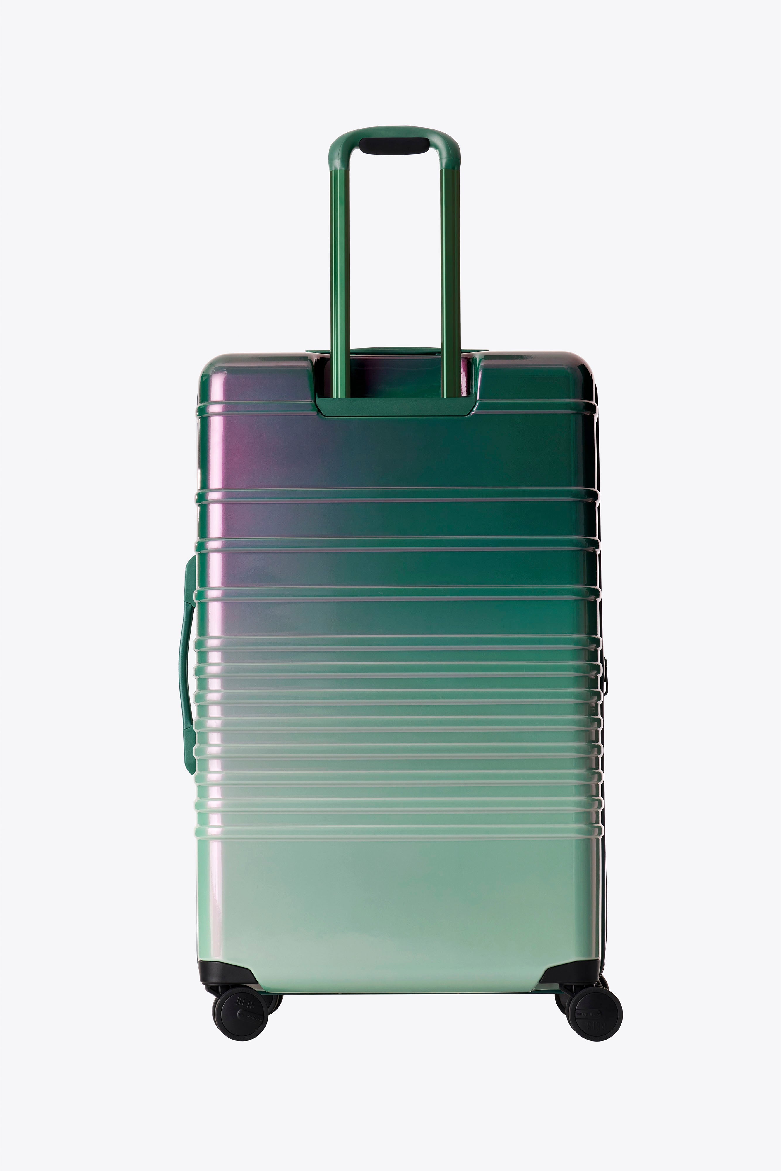 Large Check-In Roller Luggage in Wicked Green - Perfect for Air Travel & Business Trips