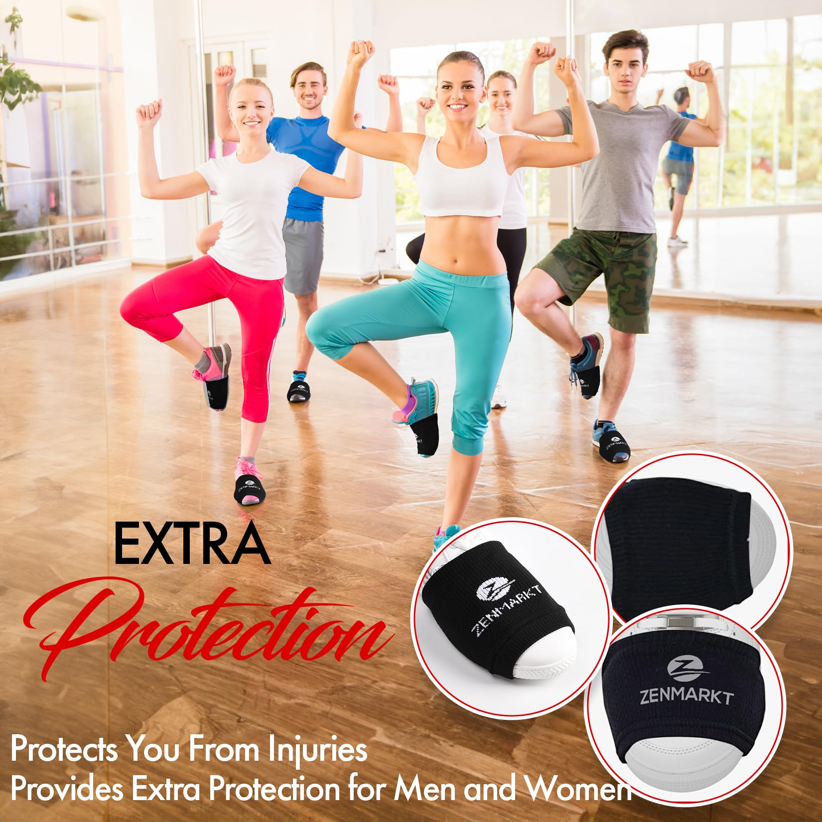 Dance Shoe Socks for Smooth Floors - Pivot & Twist Freely with Enhanced Grip - Ideal Dance Shoe Covers for All Dancers - Perfect for Ballet, Salsa, and Ballroom Performances