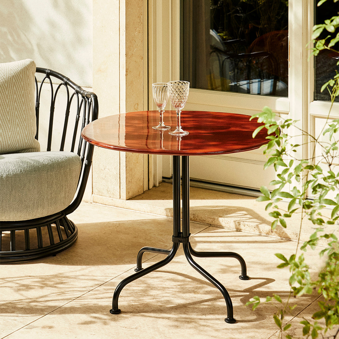 Carmel Bistro Dining Table - Modern Wood Kitchen Table for 4-6 People, Perfect for Small Spaces & Family Meals | Ideal for Dining Rooms, Kitchens, and Breakfast Nooks