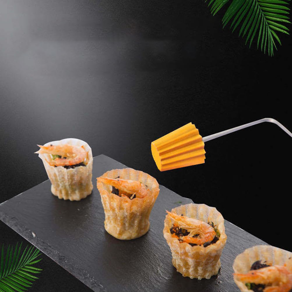 PATKAW Flower Rosette Iron Waffle Molds - Cookie & Pastry Baking Set for Waffles, Egg Tarts & Desserts - Non-Stick Kitchen Gadget for Home Baking - Perfect for Parties, Breakfast & Holiday Treats