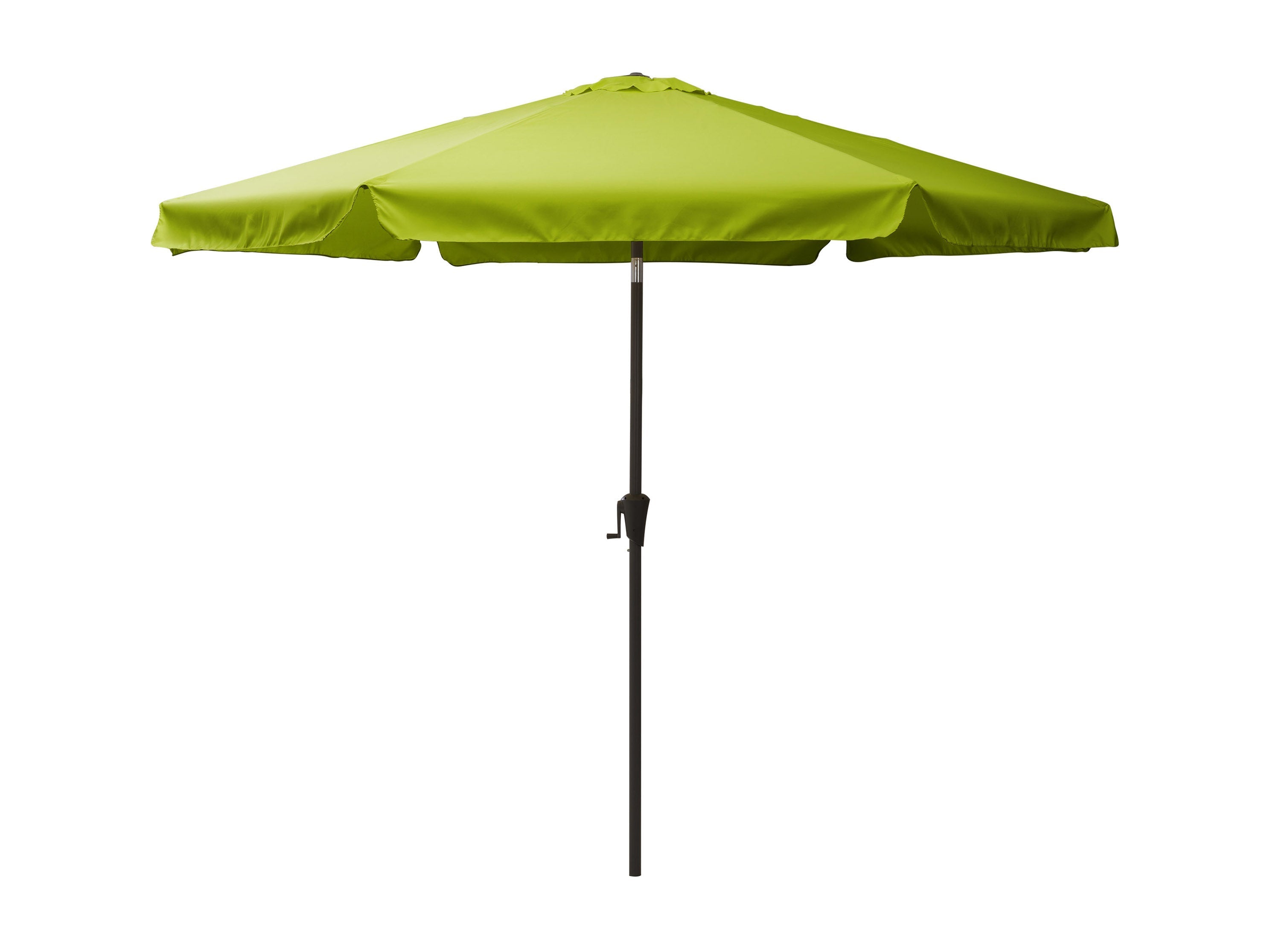 10ft Round Lime Green Patio Umbrella - Outdoor Sun Shade for Pool, Garden, and Backyard - UV Protection & Water Resistant